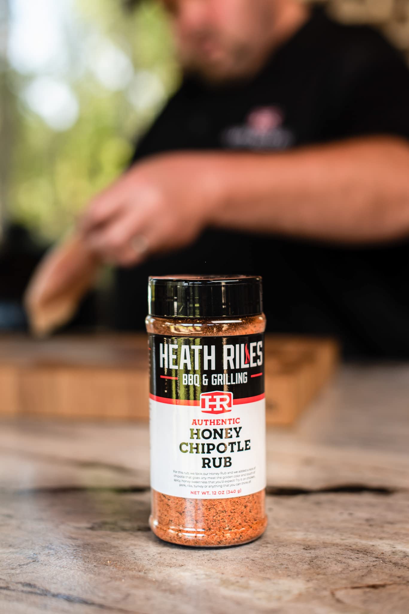 Heath Riles BBQ Honey Chipotle Rub Combo with Refill Bag (1 Rub, 1 Refill Bag), Competition Winning Products from Pitmaster Heath Riles