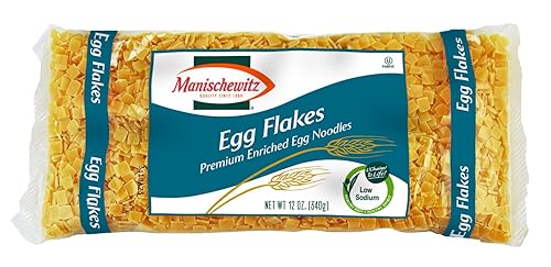 Manischewitz Flakes Egg Noodles, 12 Ounce