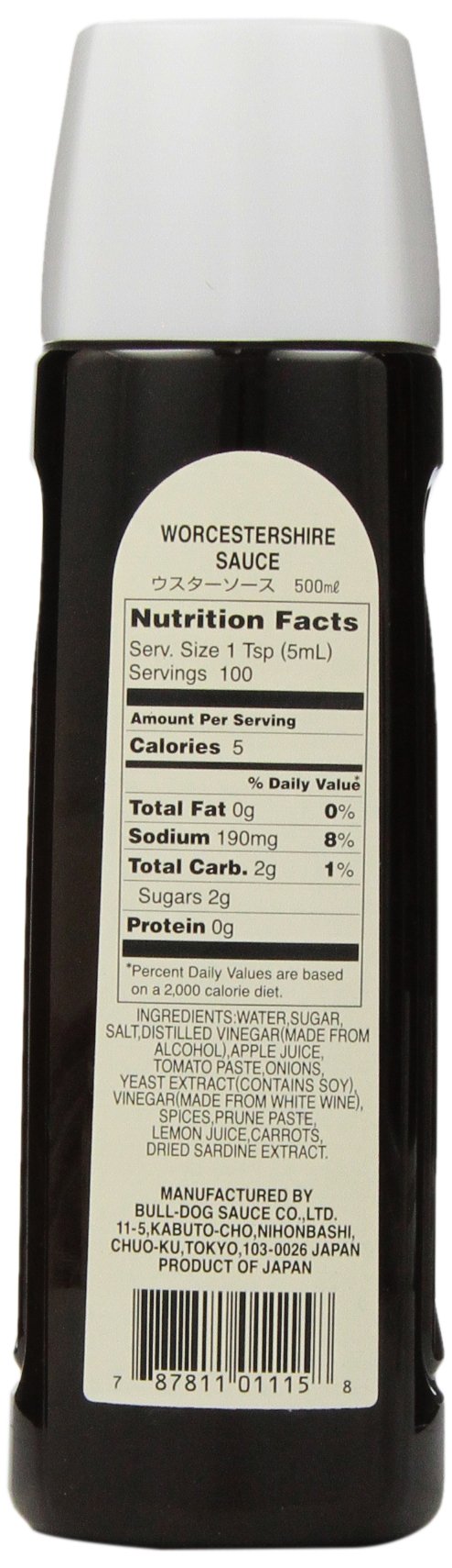 Bull-Dog Worcestershire, 16.9-Ounce Units (Pack of 10)