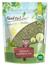Food to Live - Organic Fennel Seeds, 3 Pounds - Whole Raw Seeds, Non-GMO Spice, Non-Irradiated, Kosher, Vegan, Bulk. High in Dietary Fiber