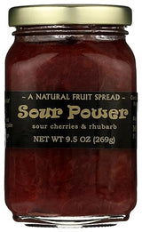 Mountain Fruit Company Sour Cherry & Rhubarb Jam, 9.5 OZ