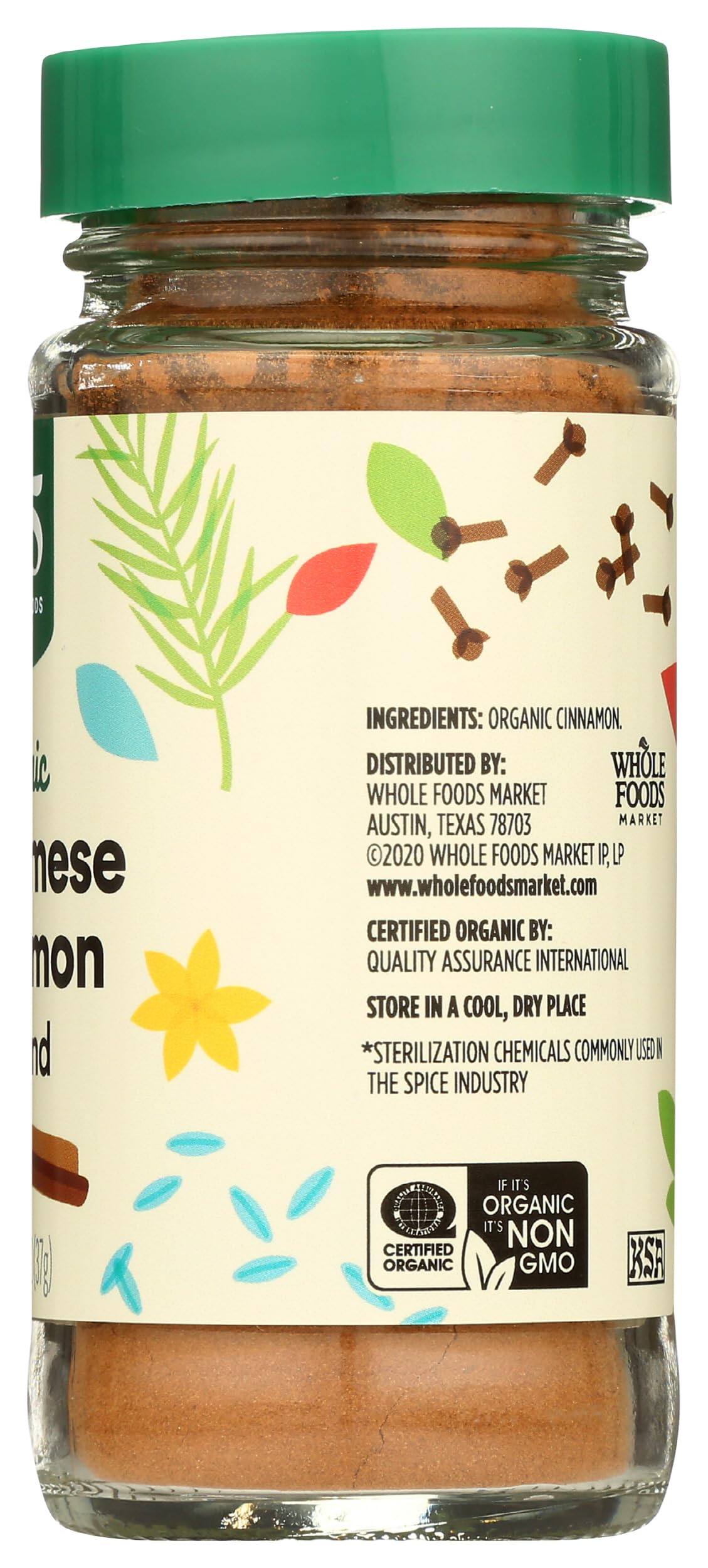 365 by Whole Foods Market, Organic Vietnamese Cinnamon Ground, 1.31 oz