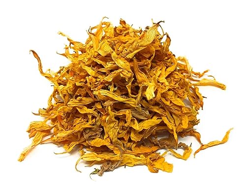 Edible Flowers - 100% Natural dried German Sunflower Petals - Perfect addition to salads, snacks or smoothie bowls. Natural Sunflower Petals