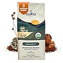 Organic Mushroom Coffee Ground with Lion’s Mane, Chaga, Turkey Tail & Nigella Seed Powder - Medium Roast Functional Wellness Coffee for Focus, Calm