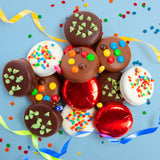 A Gift Inside Birthday Deluxe Chocolate Covered Sandwich Cookies Gift Box