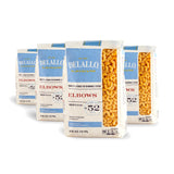 DeLallo Elbow Macaroni Pasta, Made in Italy, Bronze Cut, Made with Only 100% Durum Wheat Semolina Flour, All Natural, Non-GMO, Kosher, Vegan, 1 Pound