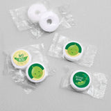 Big Dot of Happiness Double the Fun - Twins Two Peas in a Pod - Baby Shower or First Birthday Party Round Candy Sticker Favors - Labels Fit Chocolate
