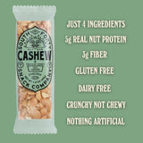 South 40 Snacks Cashew Nut Bar, 1.4 OZ