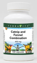 Catnip and Fennel Combination - 450 mg (100 Capsules, ZIN: 512491) - 3 Pack