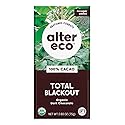 Alter Eco | Dark Chocolate Bars | Pure Dark Cocoa, Fair Trade, Organic, Non-GMO, Gluten Free (Total Blackout)
