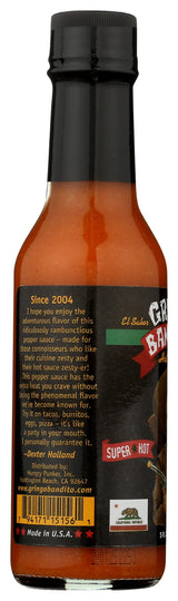 Gringo Bandito Super Hot Sauce, 5 FZ