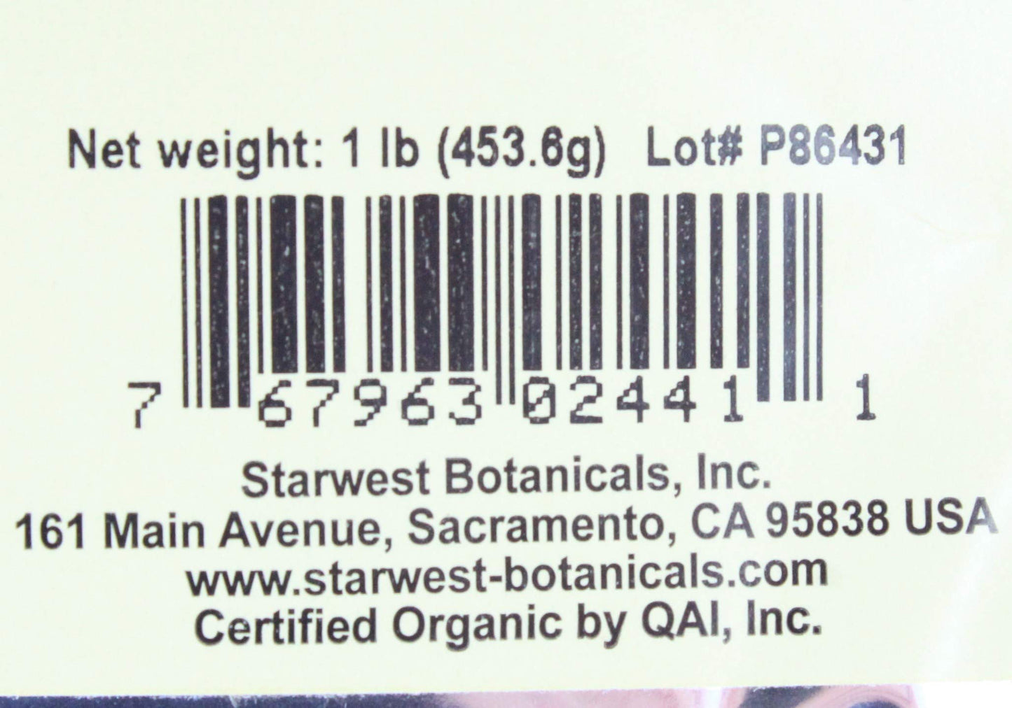 Starwest Botanicals Hyssop Herb C/S