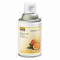 Rubbermaid Commercial Microburst 9000 Aerosol Air Freshener Refill, Mandarin Orange