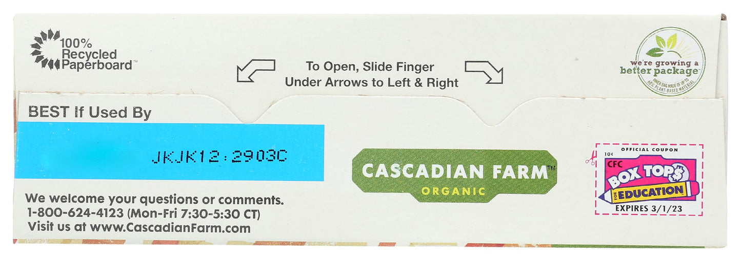 Cascadian Farm Organic Granola, Maple Brown Sugar Cereal, 15 oz