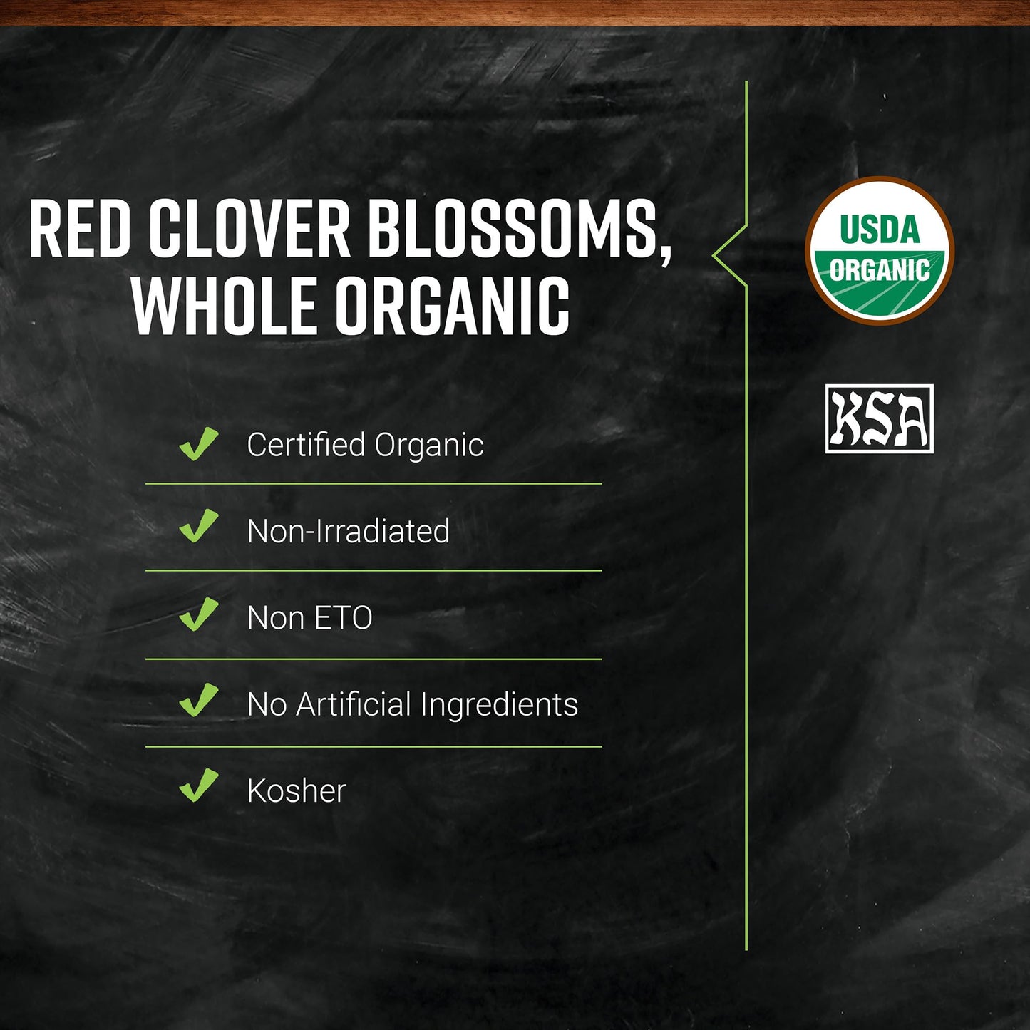 Frontier Co-op Organic Whole Red Clover Blossoms, 0.71oz - Fragrant, Natural and Versatile for Garnishes and Red Clover Tea - Kosher, Non-Irradiated
