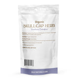 Halo Naturals Organic Skullcap Herb Cut & Sift, 4 Ounces (Scutellaria lateriflora) USDA Certified | Resealable Pouch| Packaged in The USA (Pack of 1)
