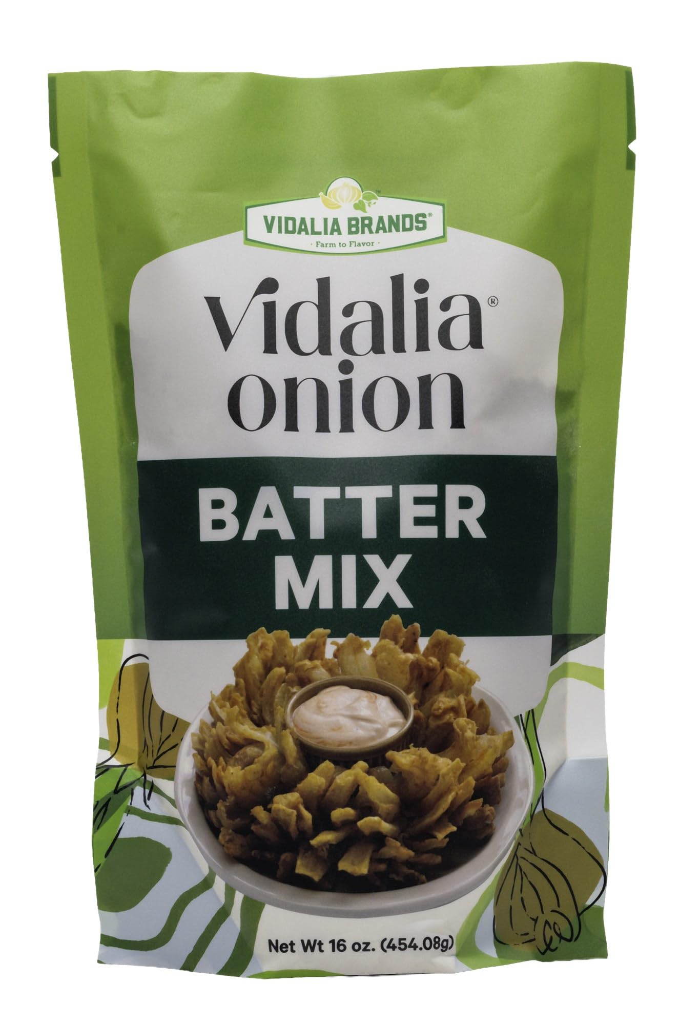 Sweet Onion Blossom Batter Mix - Vidalia Brands Blooming Onion Mix - 16-Ounce (Pack of 3)