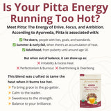DelighTeas Organic Rose Coriander Harmony Tea | Ayurvedic Loose Leaf Herbal Tea | 60 Servings, 3oz. | Caffeine-free, Sugar-free, Non-GMO, Keto, Vegan
