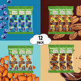 Bearded Brothers Organic Vegan Energy Bars - Gluten & Soy Free, Paleo, Whole 30 | Non GMO, Low Glycemic, High Protein, Fiber (12 Count (Pack of 1)