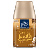 Glade Automatic Spray Refill, Air Freshener for Home and Bathroom, Cozy Vanilla Cappuccino, 6.2 Oz