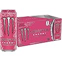 Monster Energy Ultra Rosa, Sugar Free Energy Drink, 16 Ounce