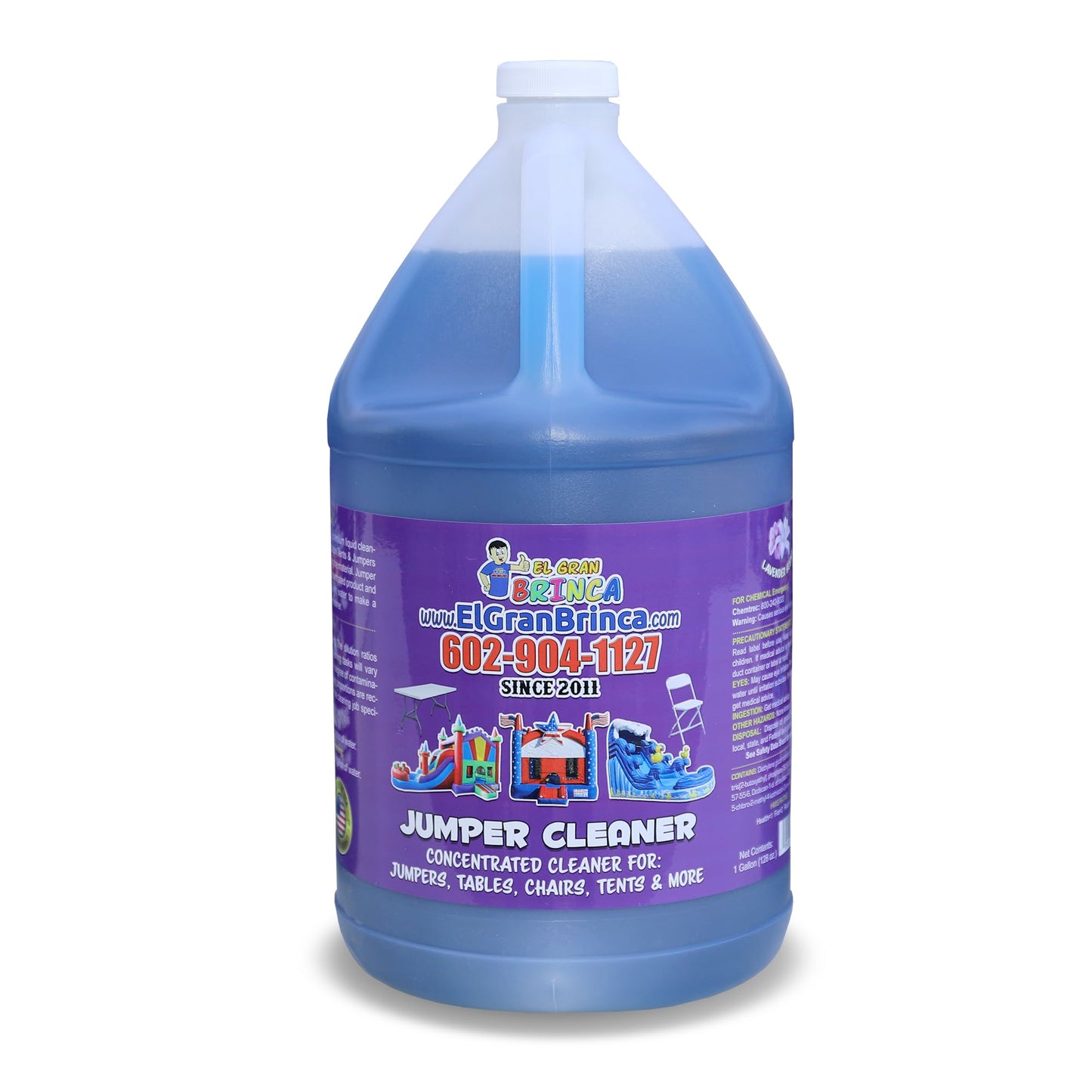 El Gran Brinca EL GRAN BRINCA Jumper Cleaner for any inflatable, tables, chairs, tents | 1 Gallon