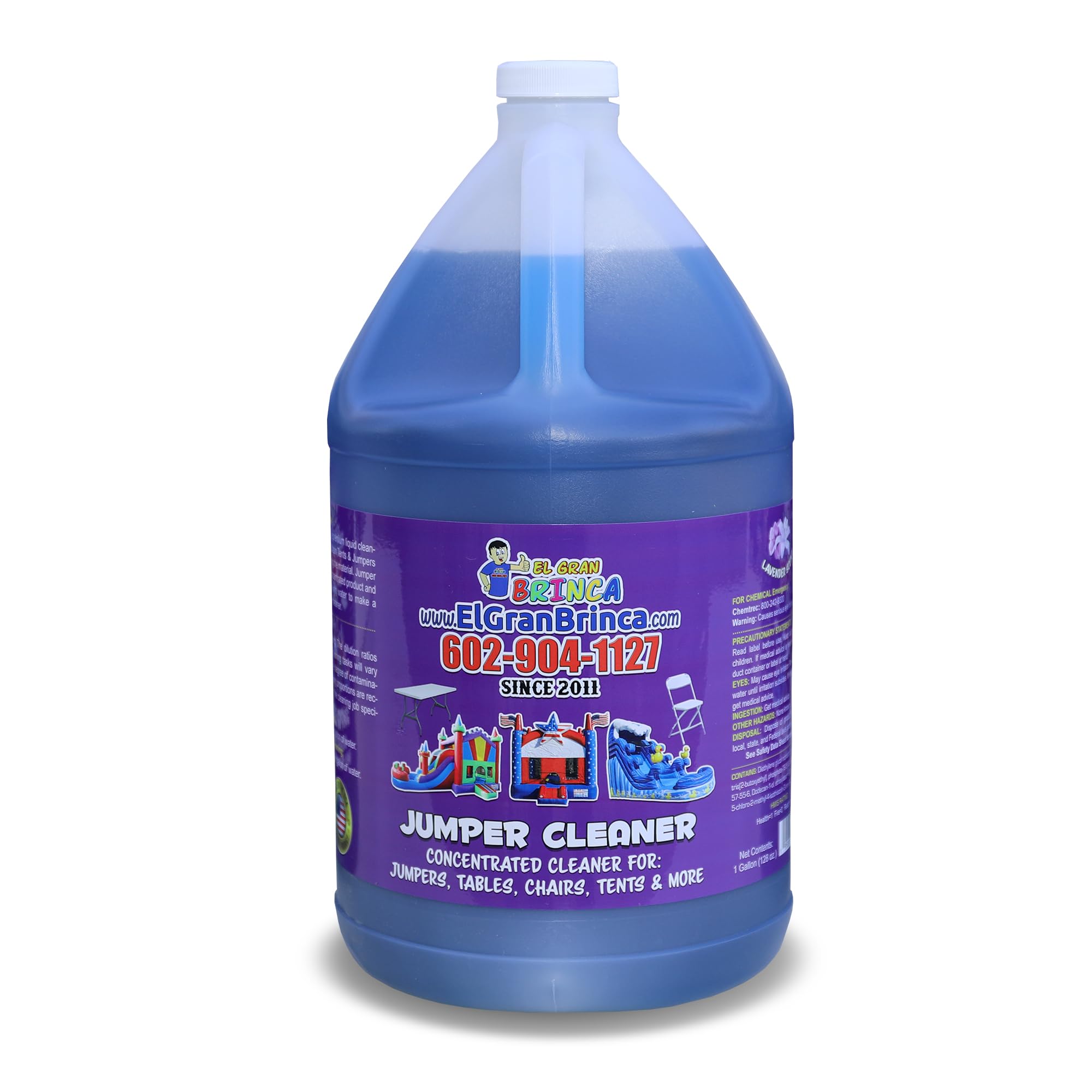 El Gran Brinca EL GRAN BRINCA Jumper Cleaner for any inflatable, tables, chairs, tents | 1 Gallon