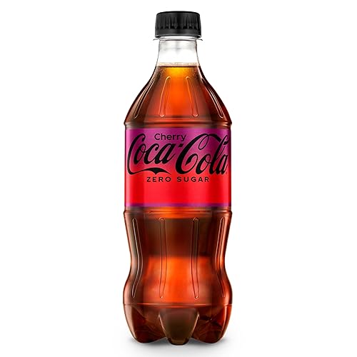 Coca-Cola Coke Cherry Zero Sugar 20 Fl Oz Bottle