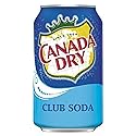 Canada Dry Club Soda Soft Drink, 12-Ounce (Pack of 24)