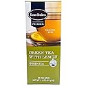 Farmer Brothers Premium Green Tea with Lemon, 25 Individually Wrapped Tea Bags - All-Natural, Gluten-Free, Kosher Certified, Refreshing Citrus Blend