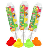 Peeps Mike and Ike Flavored Marshmallow Pop Sticks, Fun Easter Basket Stuffers, Pack of 3