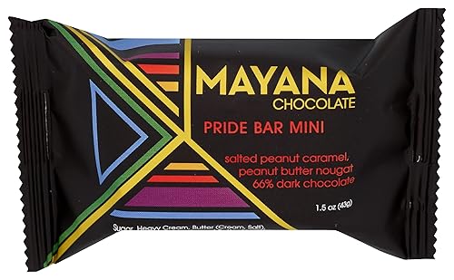 Mayana Chocolate Mini Pride Bar, 1.5 OZ