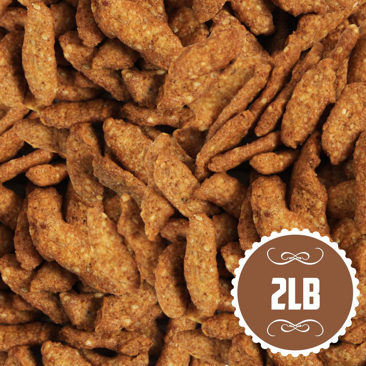 Sesame Sticks Snacks Original 2 Lbs. Delicious and Fresh Gourmet Seed Snacks with the Perfect Mix of Roasted and Salty Flavor for Midday Snacking