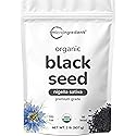 Organic Black Cumin Seed (Nigella Sativa), 2lbs | Premium Grade Whole Black Seed from Egypt | Great for Baking, Seasoning, and Cooking | Additive