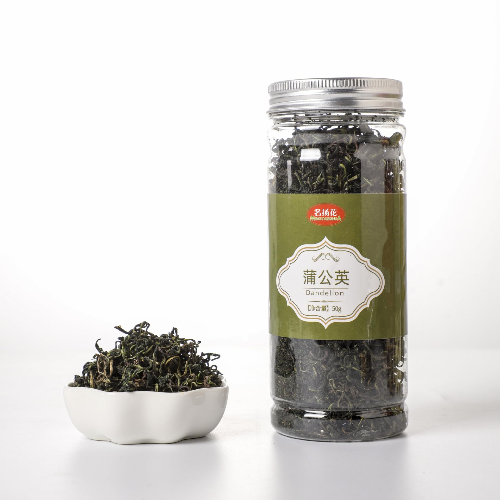 Zercumm China Herbal Tea 75 Selected Canned Lotus Leaf Lemon Slice Rose Honeysuckle Baby Chrysanthemum Wolfberry Tea (Dandelion 50g)