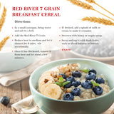 Red River Cereal 7 Grain Hot Cereal, Multigrain, High Fiber, 685g 1-Pack