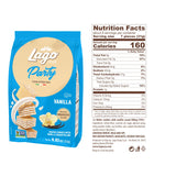Gastone Lago Party Variety Wafers, 8.82 oz (3-Pack) - Italian Crispy Wafer Cookies with Chocolate, Vanilla & Strawberry Cream Filling, Light & Crunchy