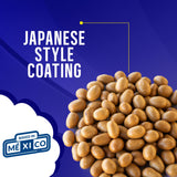 Manzela Crunchy Japanese-Style Flavor Peanuts | Large 900g Resealable Bag, Mexican Favorite with a Japanese Twist, No Artificial Flavors, Perfect
