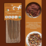 Tere e Tradizionni Organic Timilia/Tumminia Low-Gluten Index Whole Wheat Spaghetti Pasta - Ancient Grains Grown in Sicily Italy - Al Dente Texture