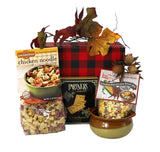 Gift Basket Village Get Well Soon Soup Gift Box - Birthday Gifts for Women, Chicken Noodle Soup & Enchilada Mix, Crackers, Perfect Get Well Gifts