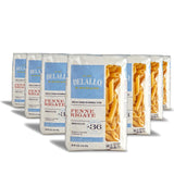 DeLallo Penne Rigate Pasta, 1 Pound Bag, 7 Pack, Made in Italy, Cooks in 11 Minutes, Made with Durum Wheat Semolina Flour, Non-GMO