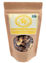 Maple Nut Kitchen Banana Bread Granola - Gluten-Free Oats, Maple Syrup & Pecans - Crunchy Vegan Cereal with Dried Bananas, Healthy Breakfast Granola