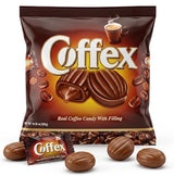 UNIQBITE Coffee Candy With Filling, Smooth Creamy Individually Wrapped Center-Filled Espresso Coffee Flavored Hard Candy Bonbon, Quick Caffeine Fix