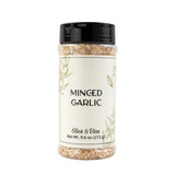 Olive & Vine Minced Dried Garlic, Bold Flavor, For Sauces & Marinades, Rich Tradition, Authentic Taste, For Global Recipes (9.6 Ounce)