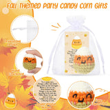 Blueweenly 20 Sets Crochet Candy Corns Bulk, Fall Religious Candy Corn Gift
