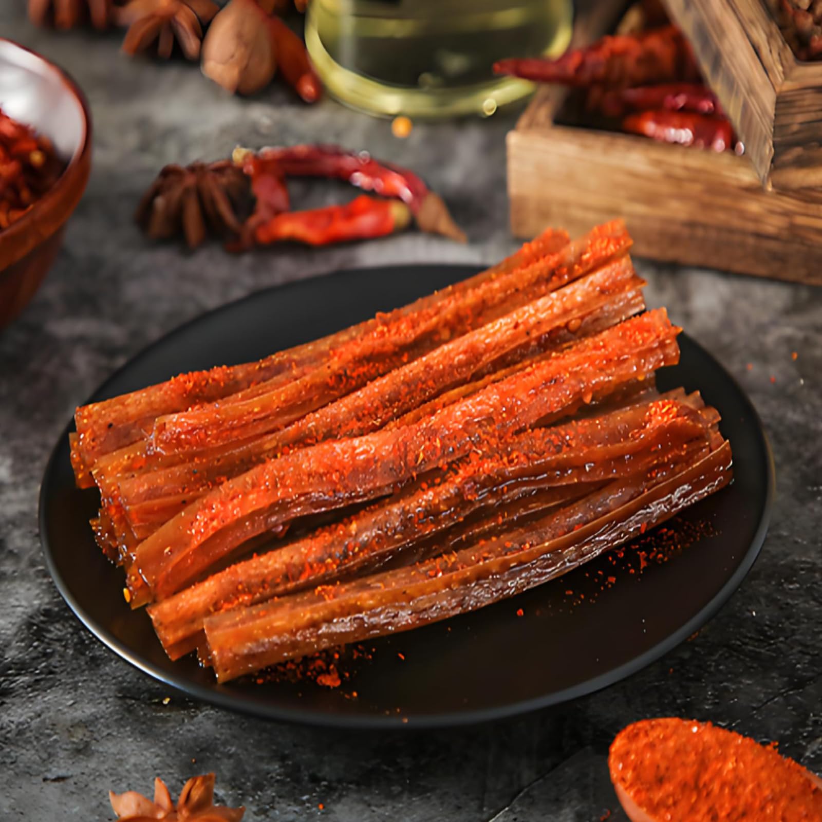 Spicy Strip, WeiLong Latiao, Spicy Gluten, A small,StripGift Pack,Chinese Special Casual Snack Food, WeiLong Latiao, enjoy delicious food