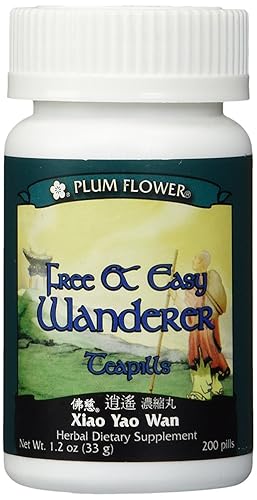 PLUM FLOWER CHINESE TEA Xiao Yao Wan/Free N Easy Wande, 200 CT