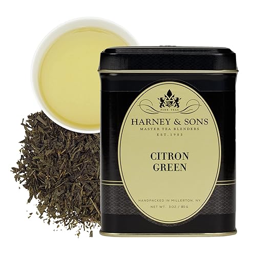 Harney & Sons Citron Green loose tea 3 oz tea tin
