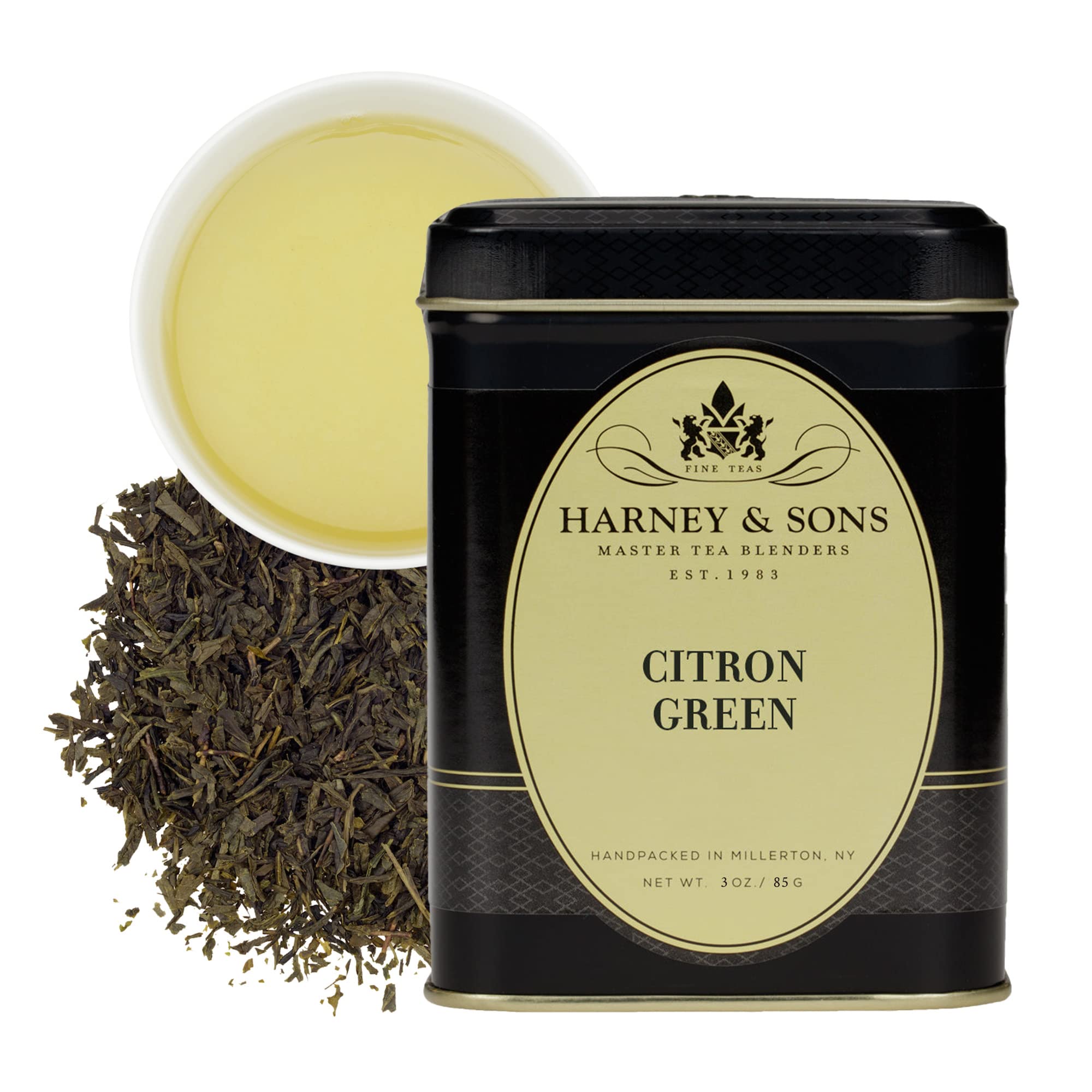 Harney & Sons Citron Green loose tea 3 oz tea tin