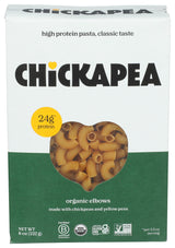 Chickapea Pasta, Pasta Chickpea Lentil Elbow Organic, 8 Ounce